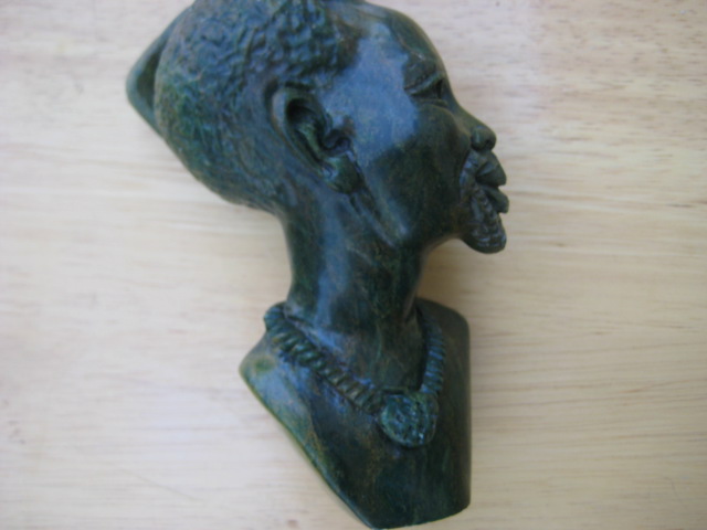 African Art Shona Verdite Statue from Zimbabwe 2668